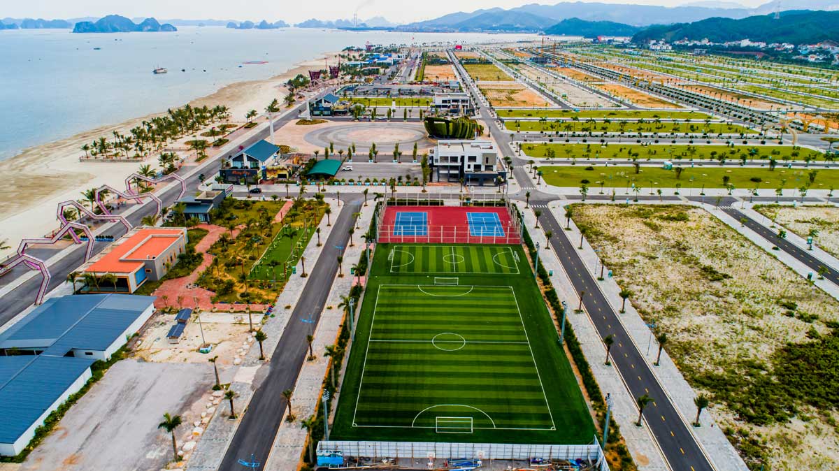 khu tập thể thao Phương Đông Vân Đồn