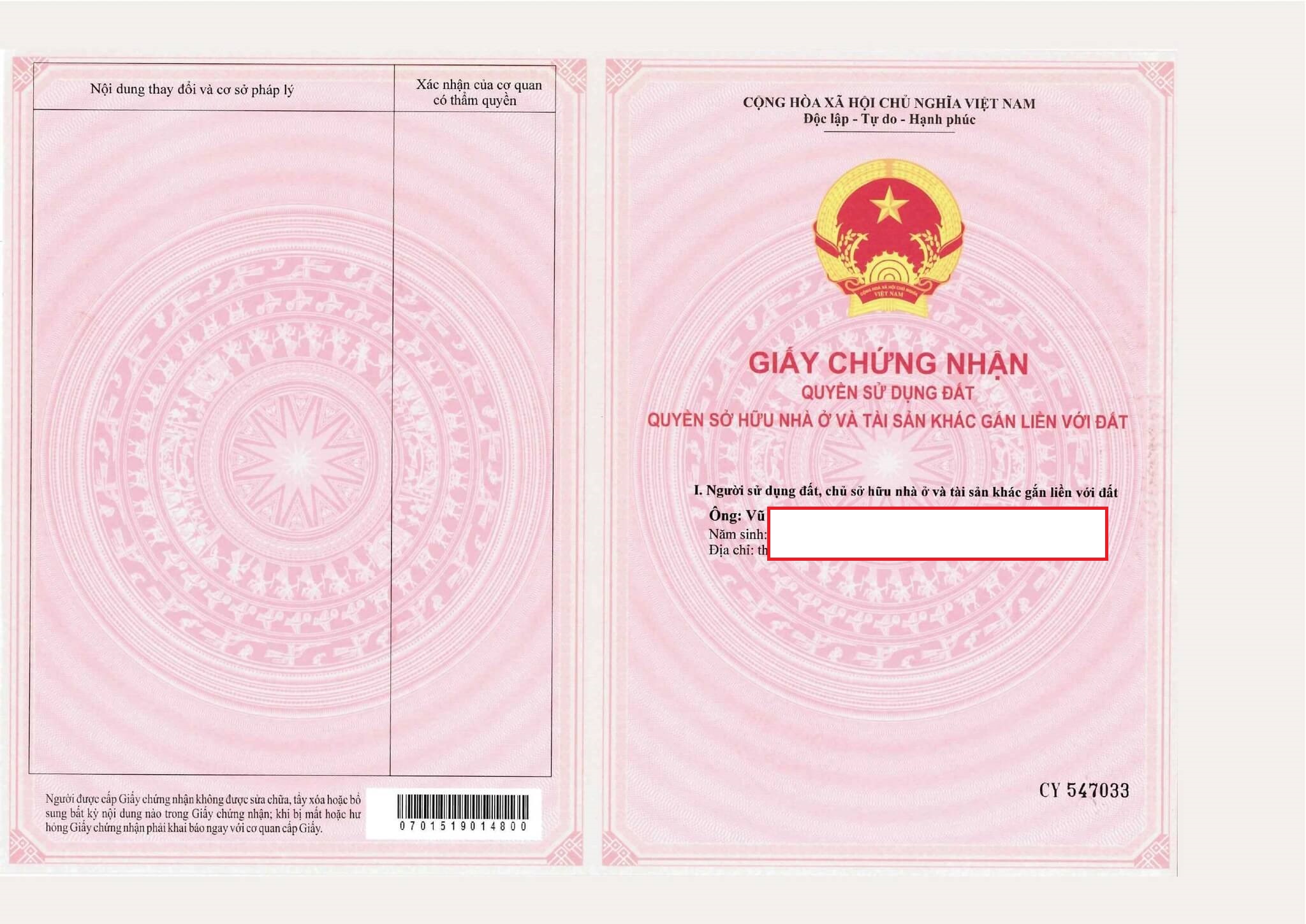 Sổ đỏ dự án Phương Đông Vân Đồn