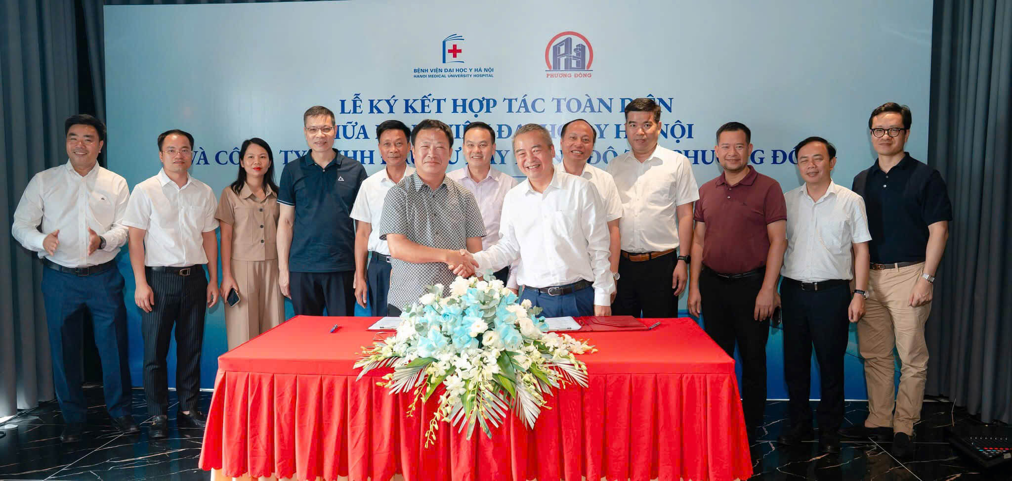 Ký kết giữa đại học Y và Phương Đông Vân Đồn