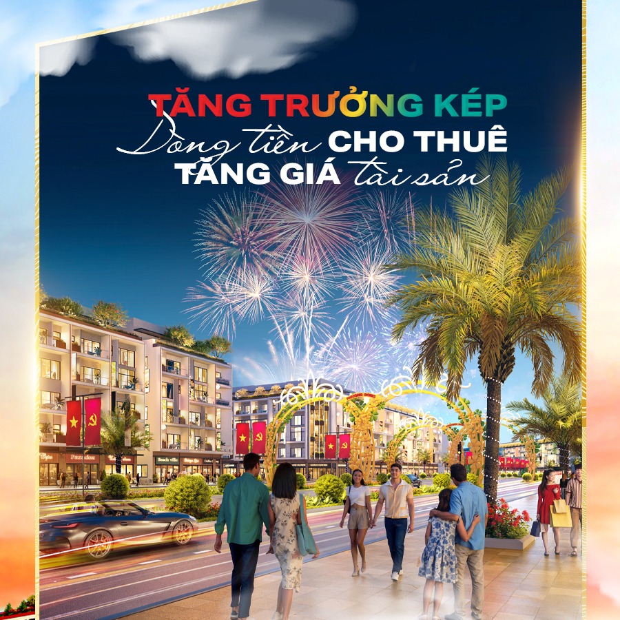 Dòng tiền cho thuê Shophouse Phương Đông Vân Đồn