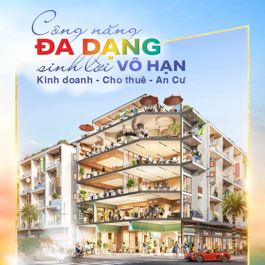 Dòng tiền cho thuê Shophouse Phương Đông Vân Đồn