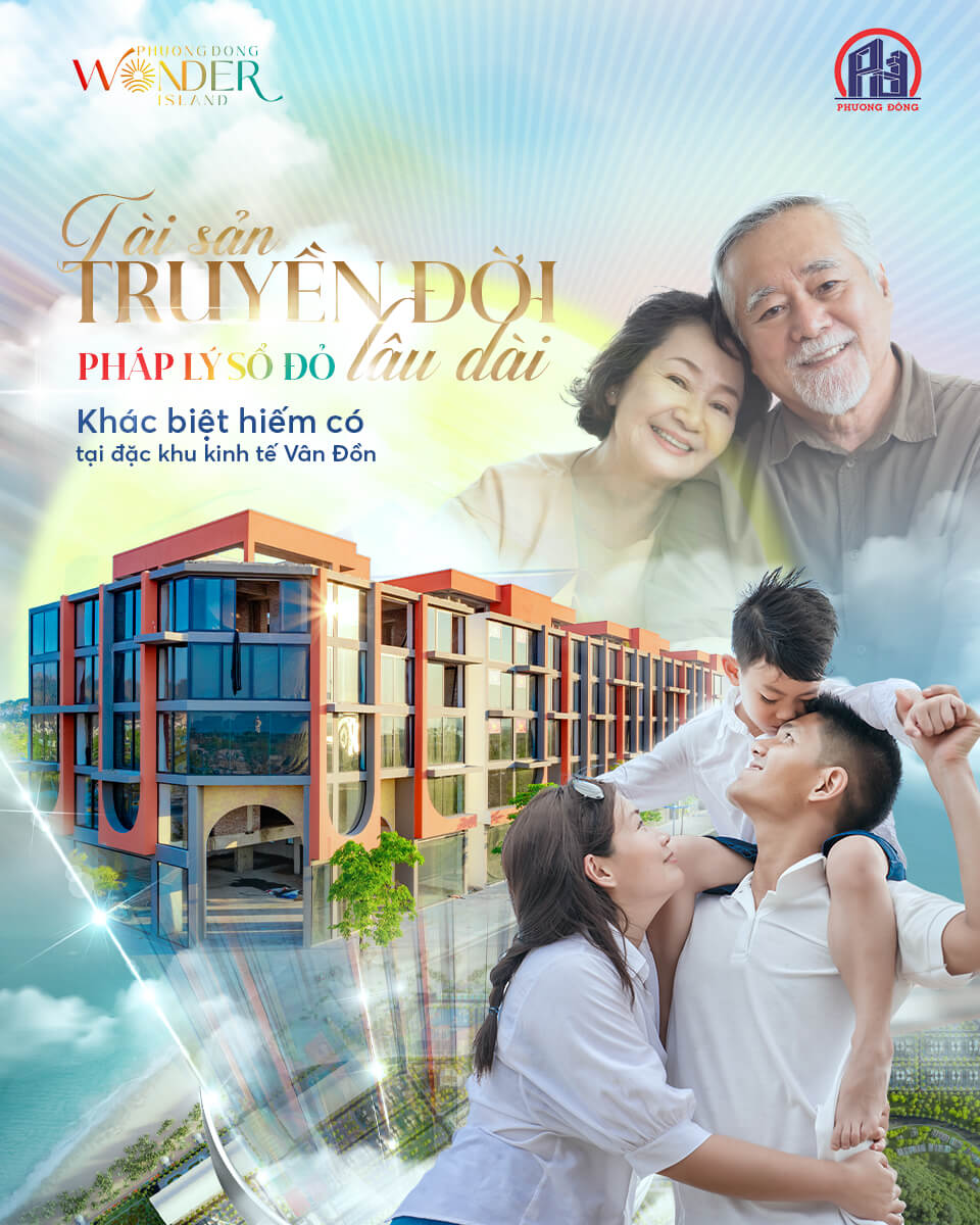 Bảo chứng pháp lý vàng: Sổ đỏ lâu dài tại Phương Đông Wonder Island – Tâm điểm đầu tư an toàn ở Vân Đồn