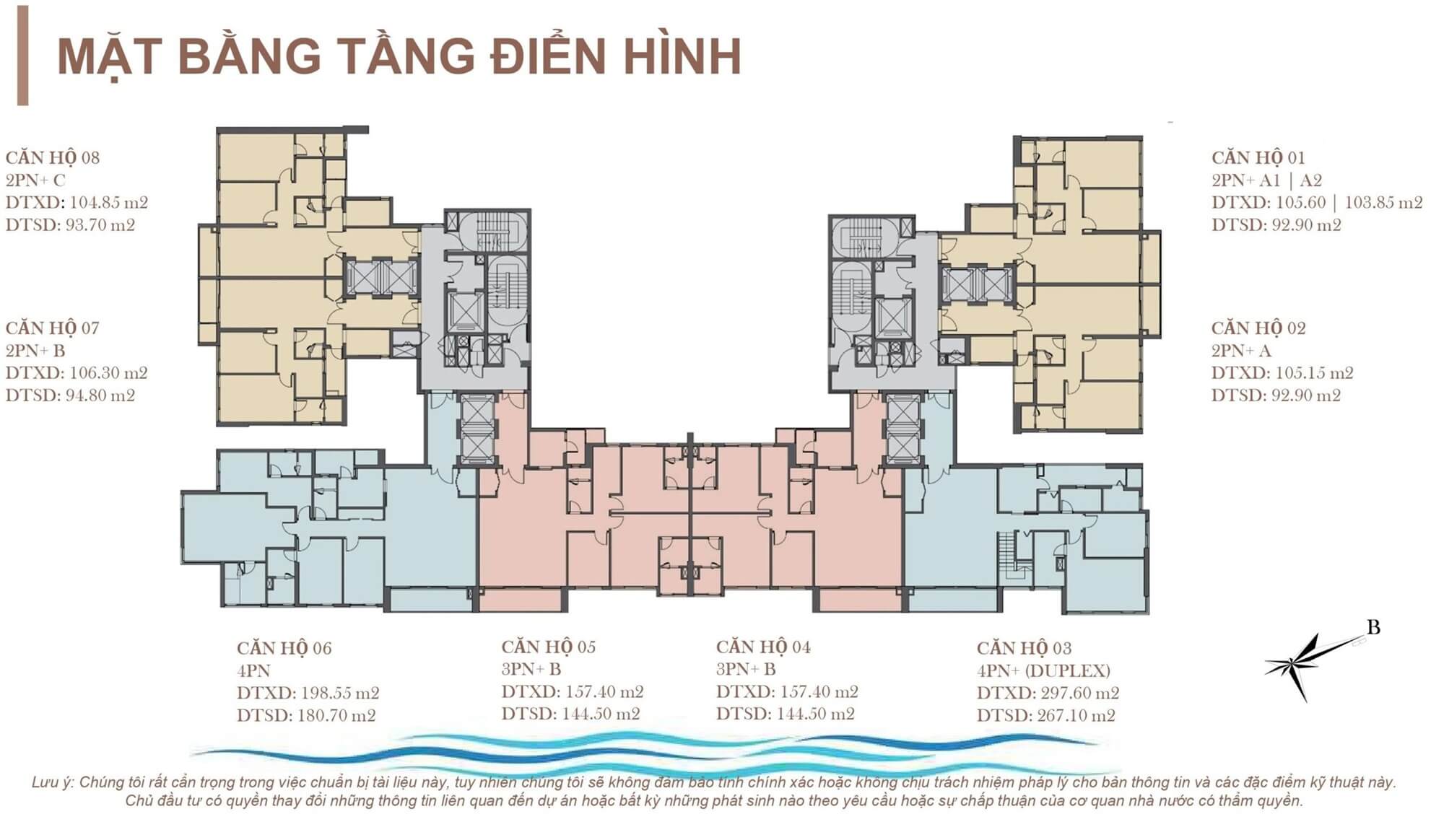 Mặt bằng tổng thể dự án Maison Privée