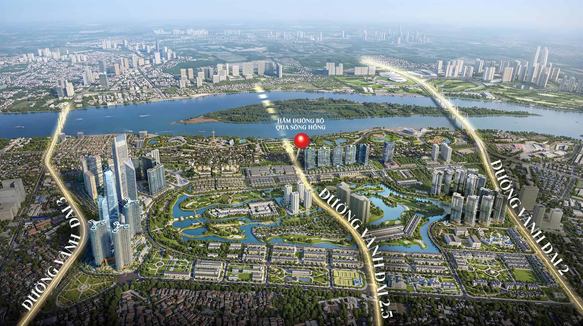 Quy hoạch tổng thể khu đô thị Ciputra