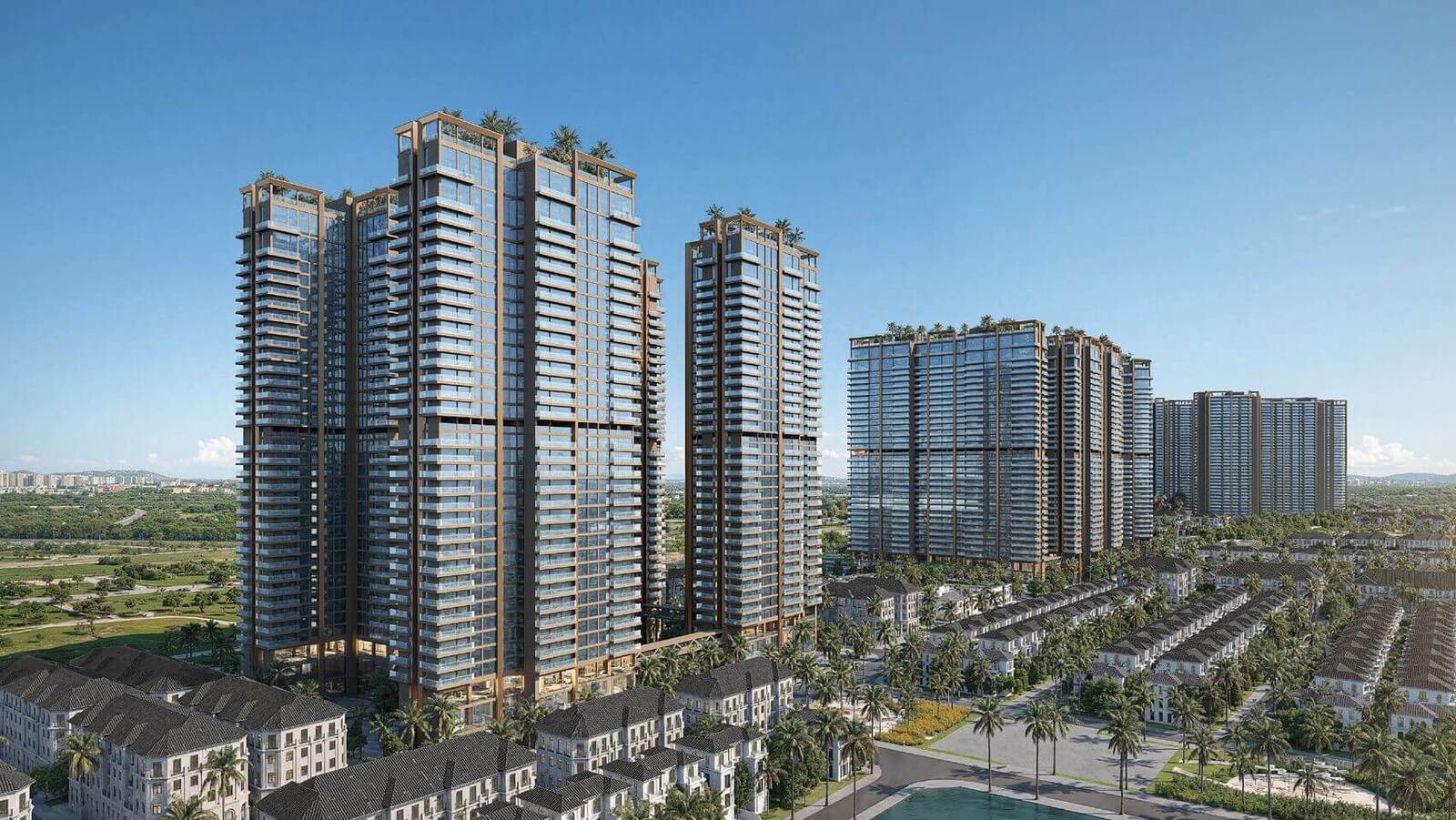 Phối cảnh tổng quan dự án Alluvia City
