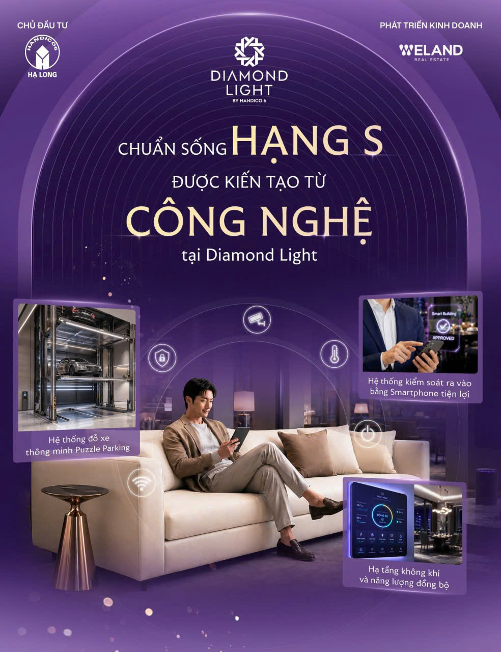 Trải nghiệm chuẩn sống Hạng S tại dự án Diamond Light