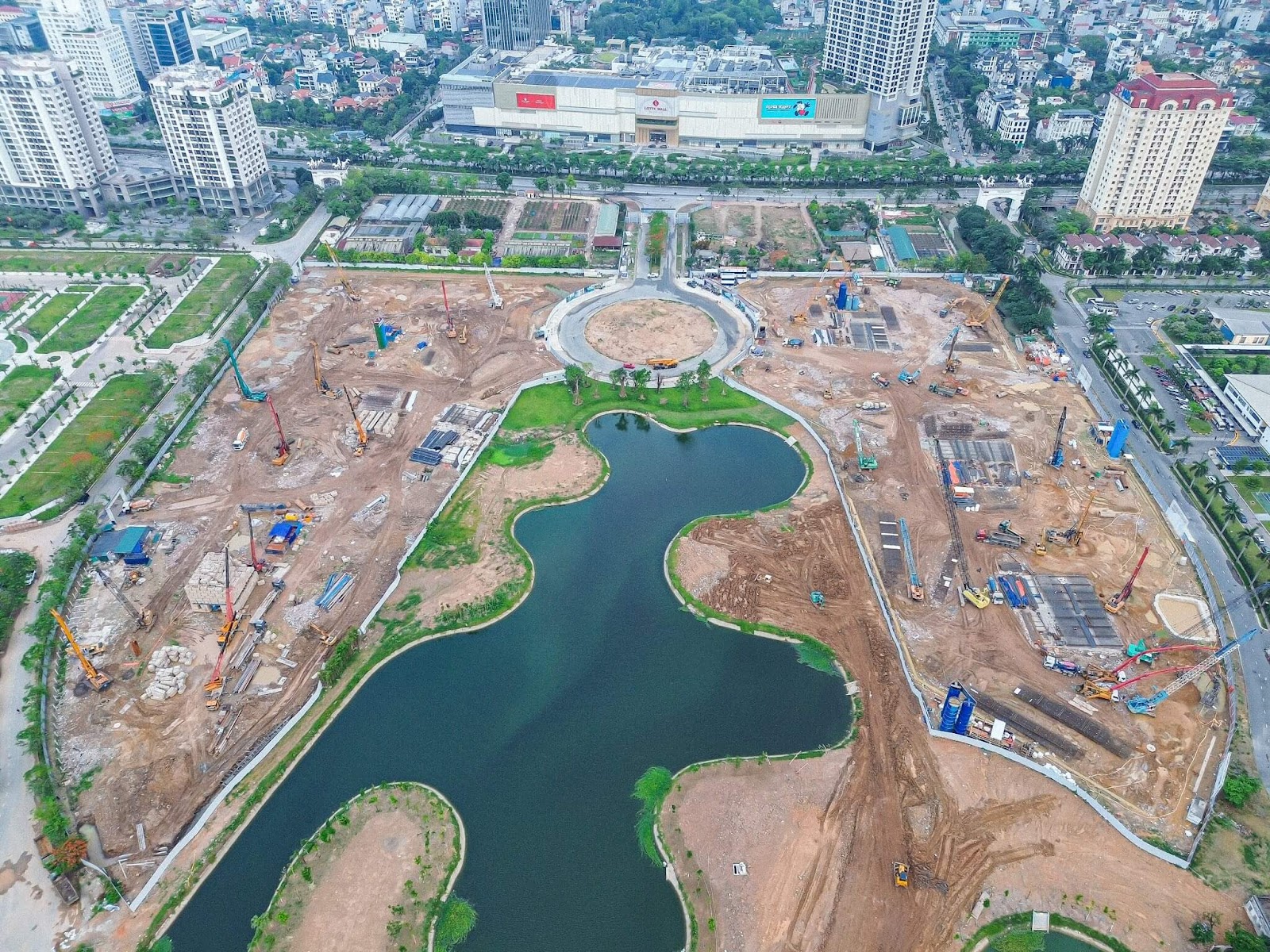 Tiến độ thi công dự án